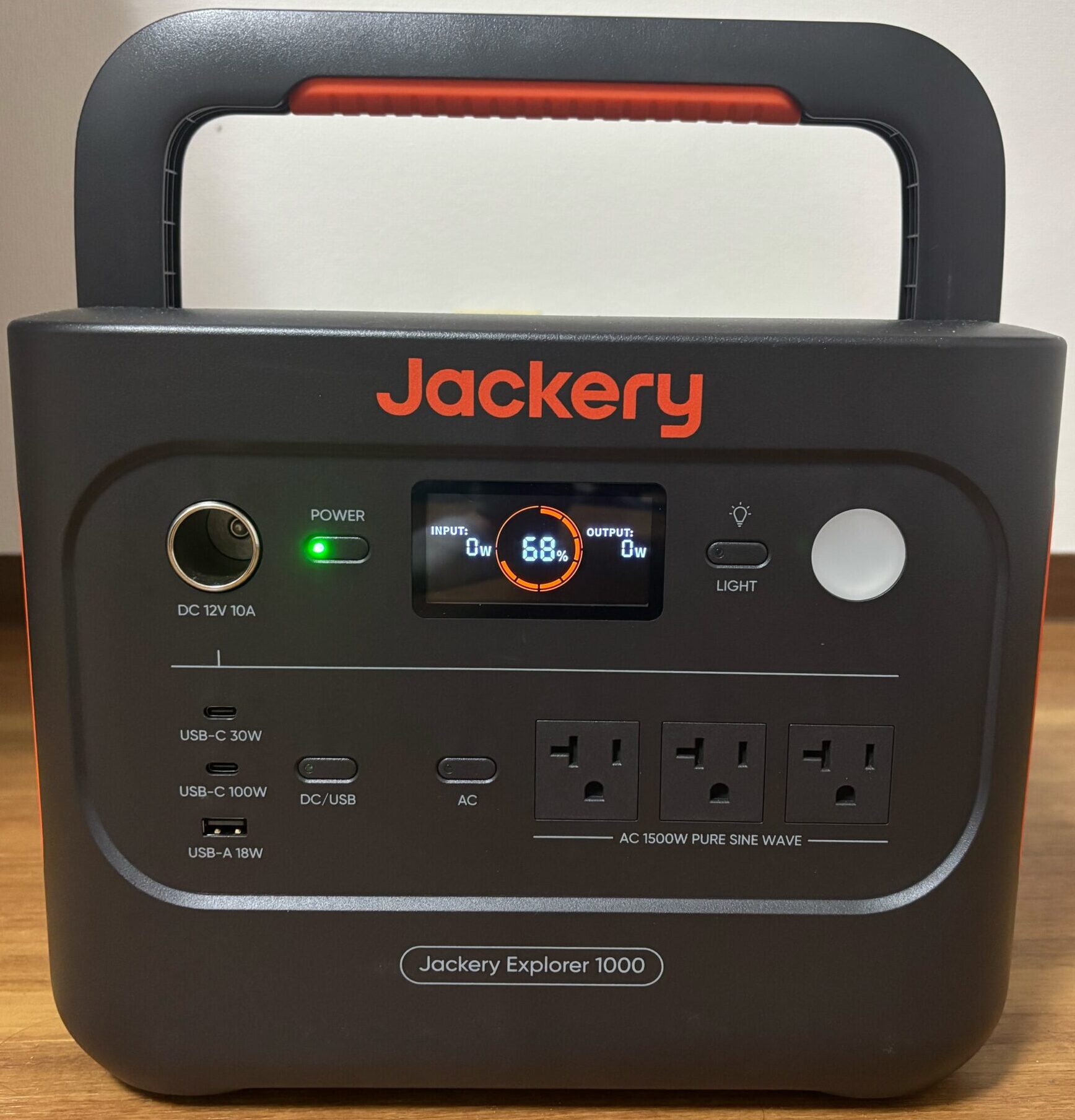 Jackery100New　正面